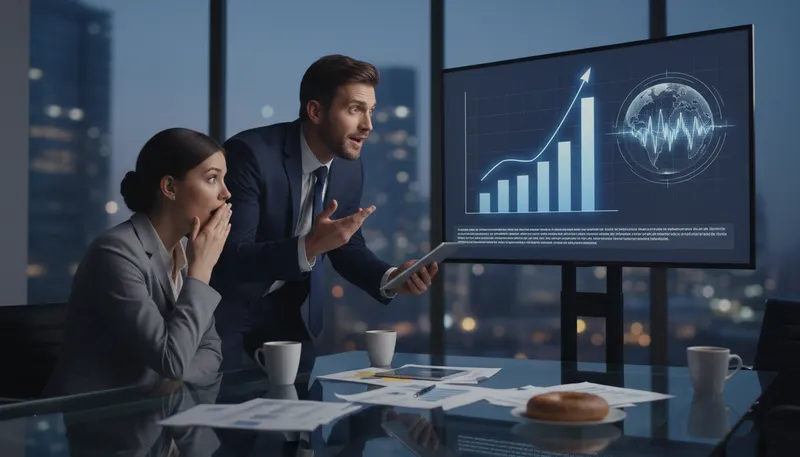 Illustration of bloomberg: Financial news service and data provider.