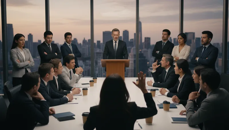 Illustration of discriminatory: Unfairly treating a group differently.