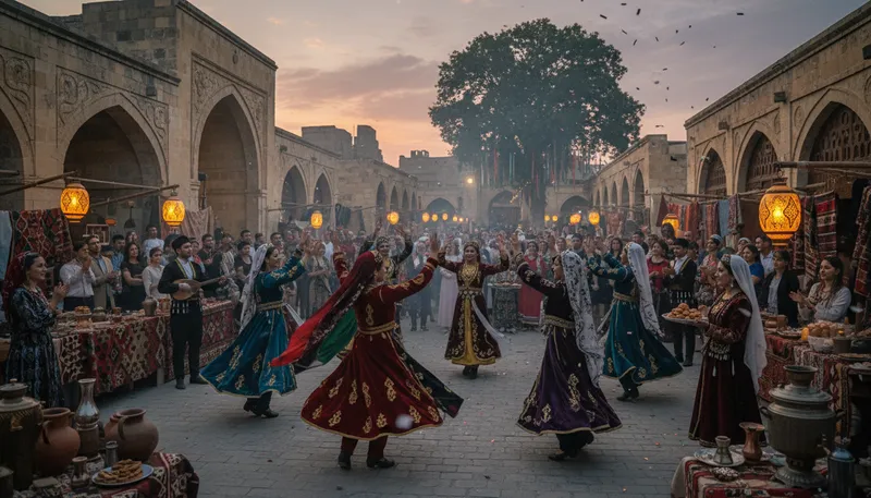 Illustration of azerbaijani: relating to Azerbaijan or its people