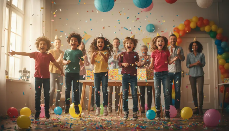 Illustration of excitement: A feeling of great enthusiasm and eagerness.