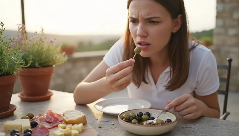 Illustration of acquired taste: Something that one learns to enjoy.