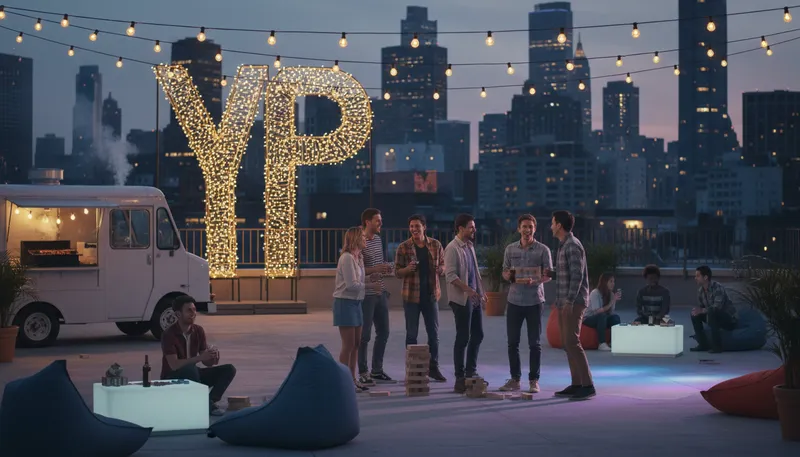 Illustration of yp: Abbreviation for young professional.