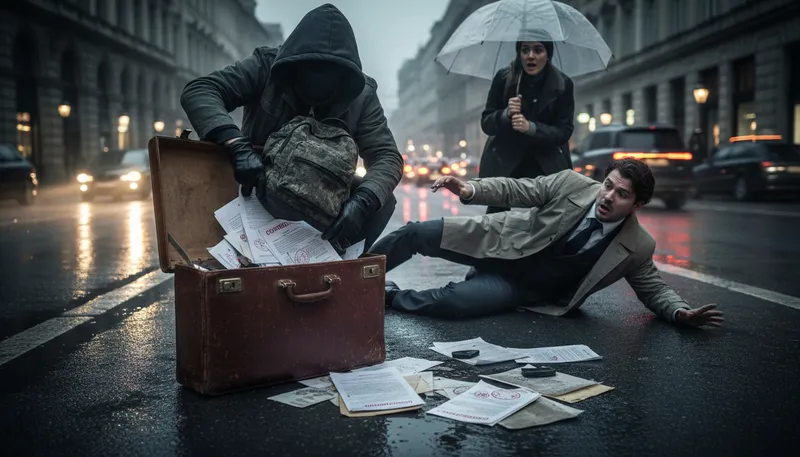 Illustration of fall into the wrong hands: Become controlled by dangerous or untrustworthy people.