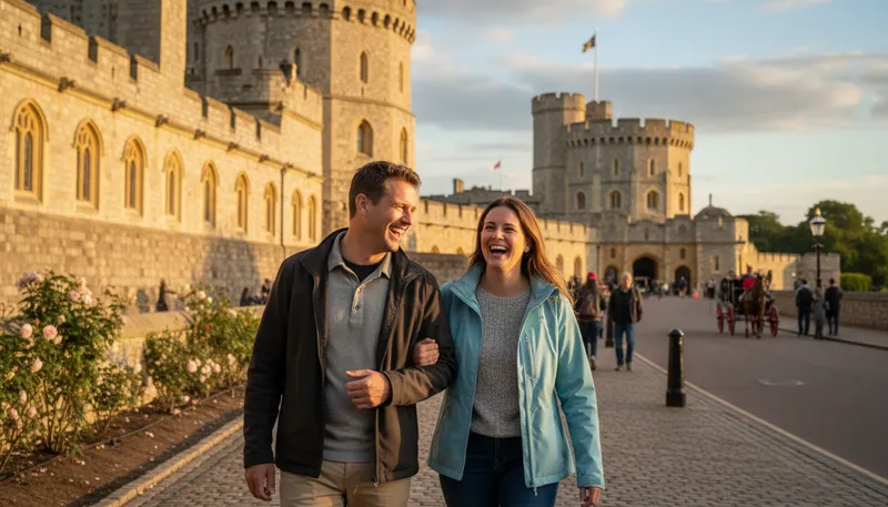 Illustration of windsor: a town in England