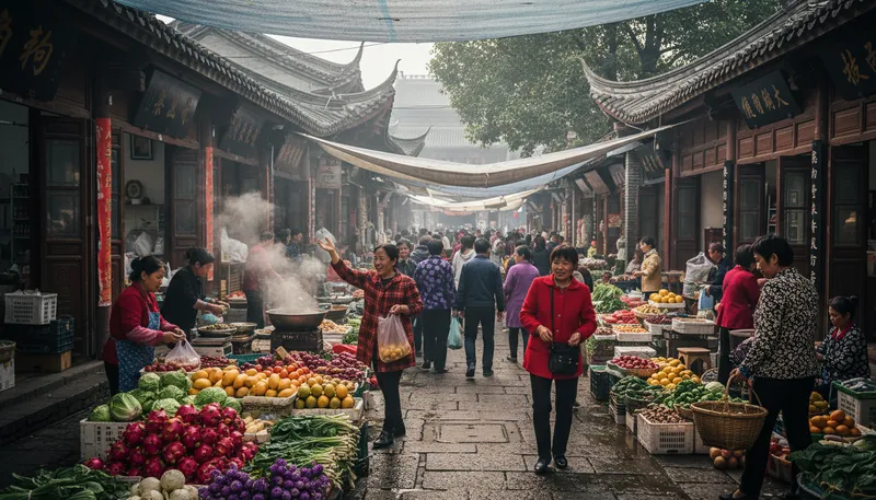 Illustration of kunming: A city in southern China.
