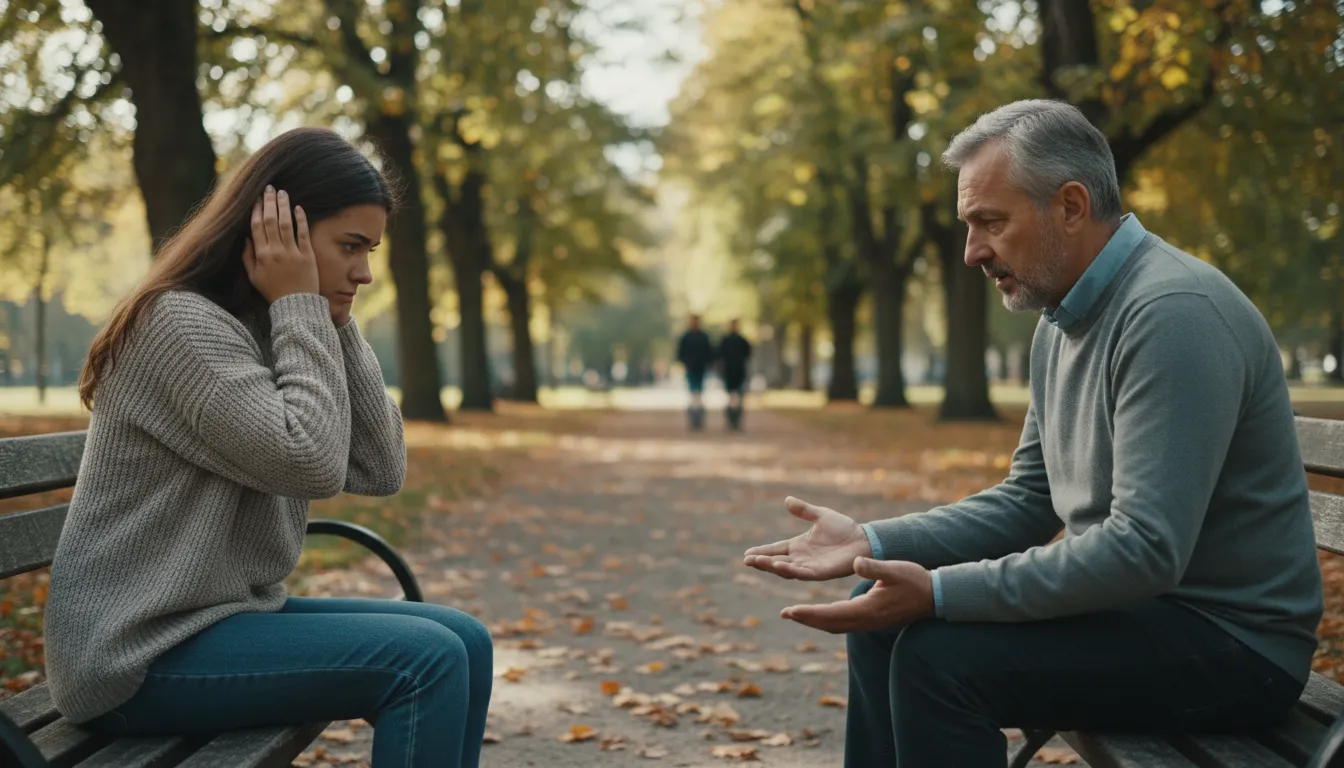 ภาพประกอบของ make someone's ears sad: to say something disappointing or upsetting.