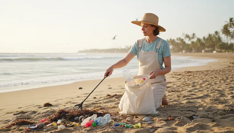 Illustration of litter: Trash or waste scattered in a place.