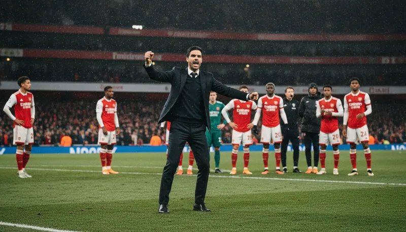 Illustration of arteta: a surname, often associated with football.