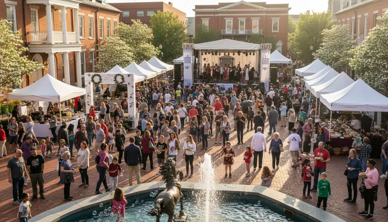 Illustration of spartanburg: A city in South Carolina, USA.