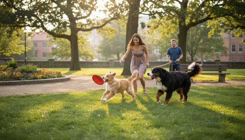 Illustration of berners: A breed of dog known for its gentle nature.