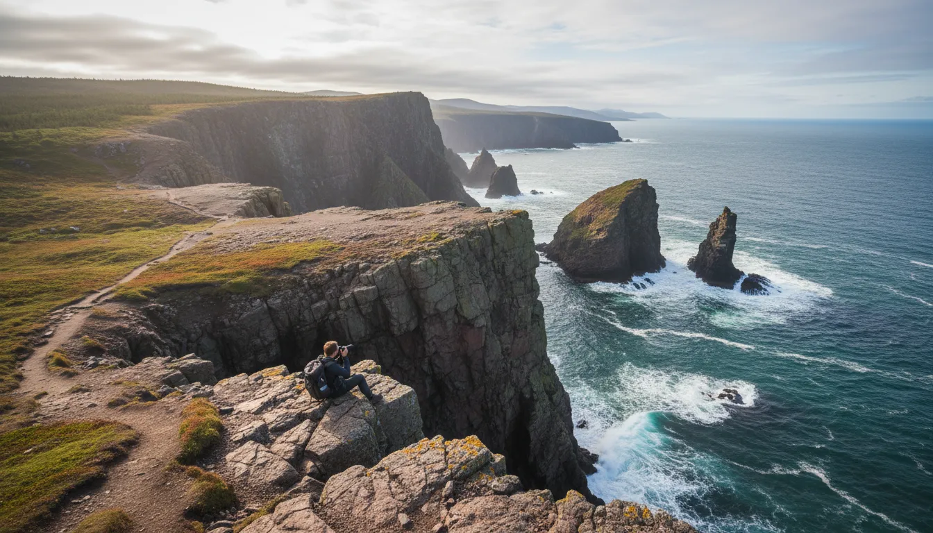 Newfoundland 的插圖：A large island in Canada.