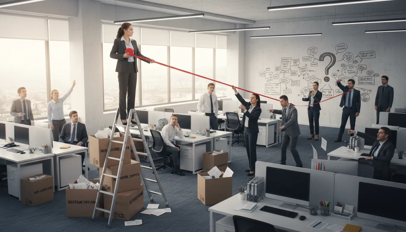 overreach 的插圖：To stretch beyond limits, often in authority.