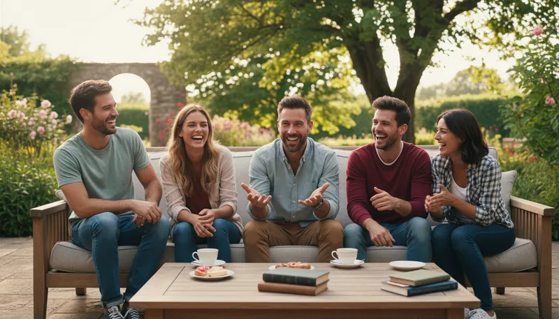 Illustration of regale: To entertain someone with stories or tales.