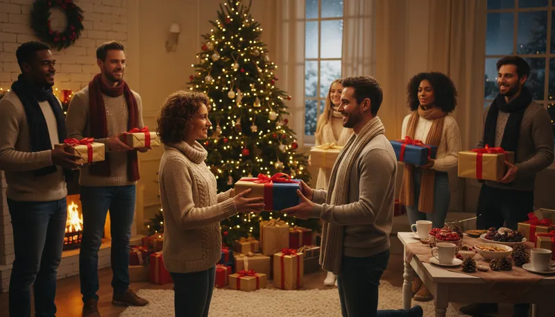 Illustration of exchange: To give and receive something.
