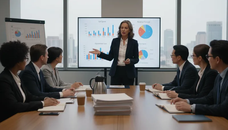 Illustration of director: a member of a board or organization