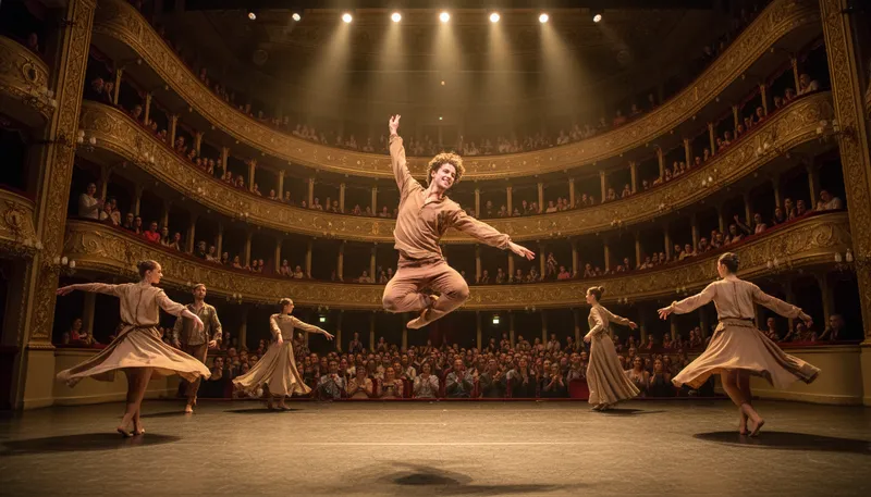 Illustration of laban: A name associated with dance or movement.