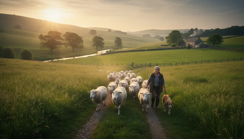 Illustration of sheppard: A shepherd or someone who guides.
