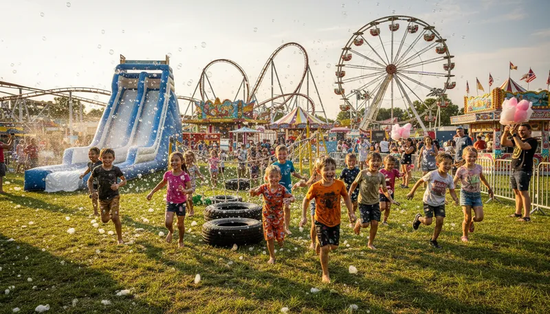 Illustration of field day: An enjoyable event or opportunity.