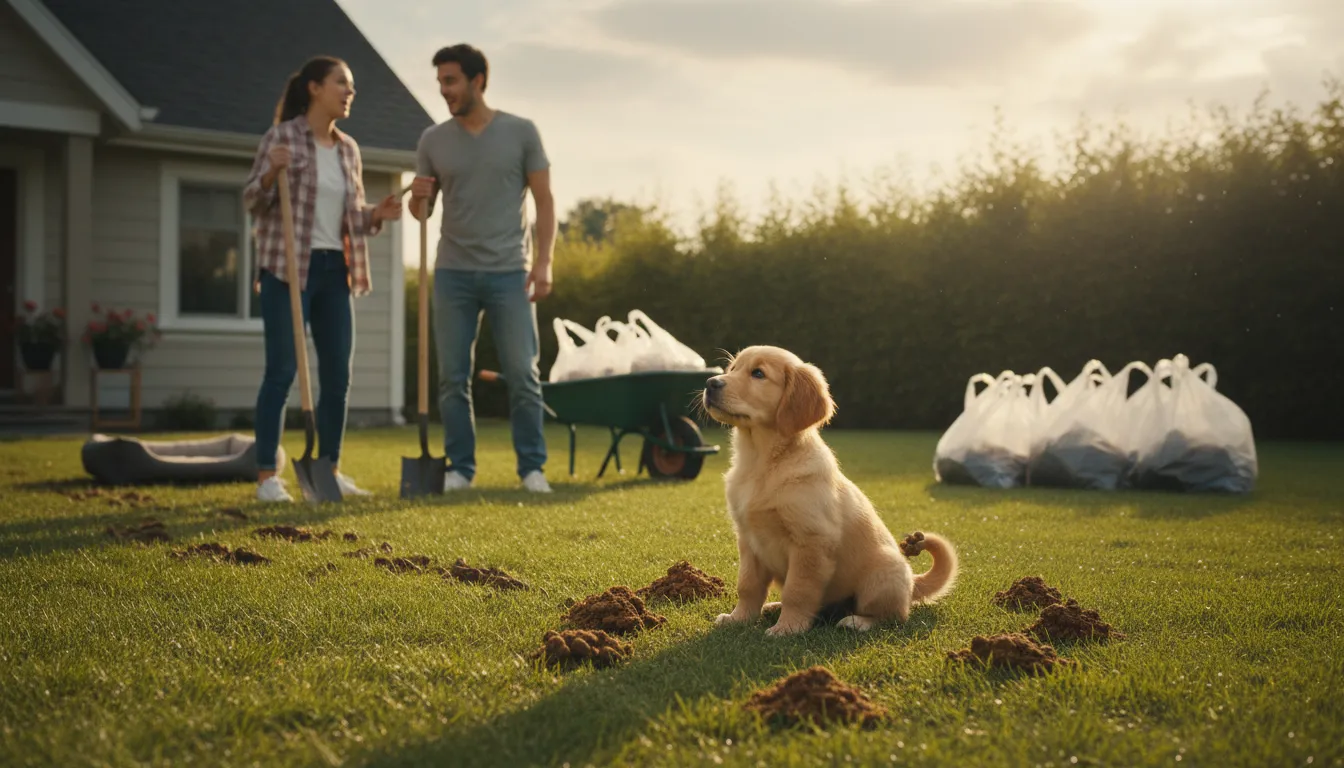 Иллюстрация poop factory: a baby or pet that produces much waste
