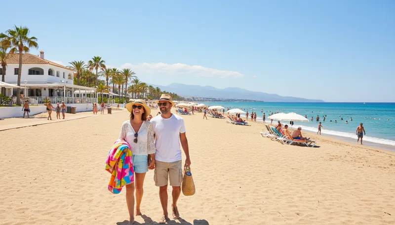 Illustration of marbella: A coastal city in southern Spain.