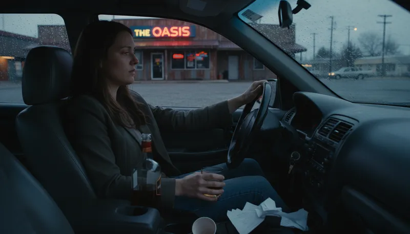 Illustration of drive to drink: to feel compelled to drink alcohol