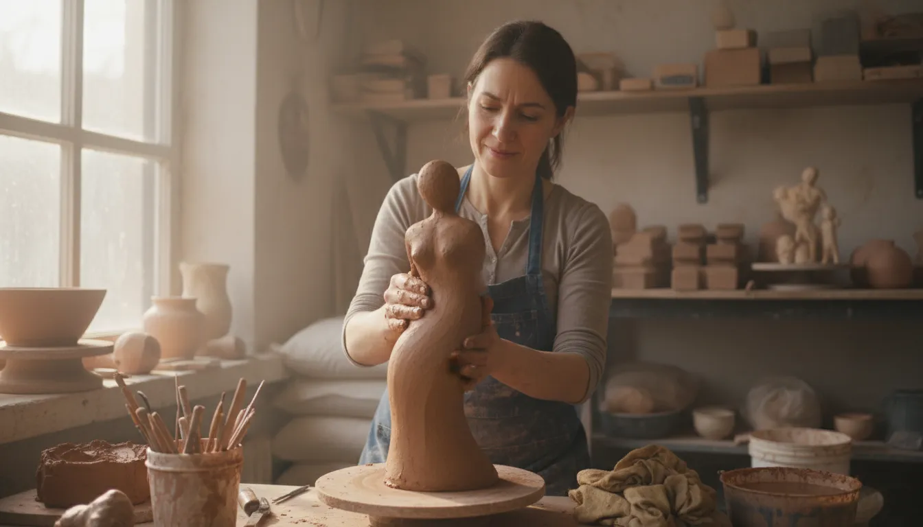 Иллюстрация sculpt: To create a three-dimensional art form.