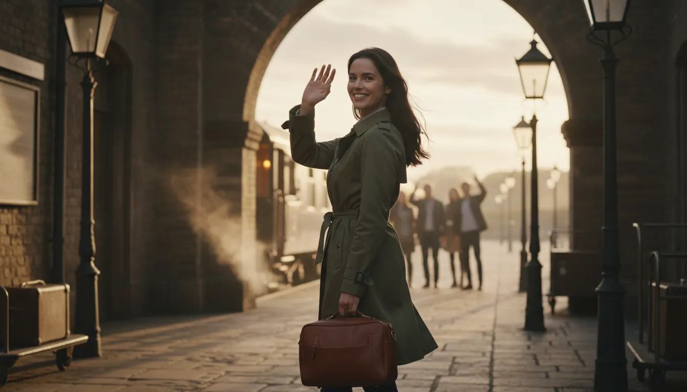 ciao for now 的插图：A friendly way to say goodbye temporarily.