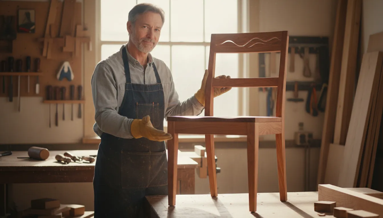 workmanshipのイラスト：Skill in making or crafting something.