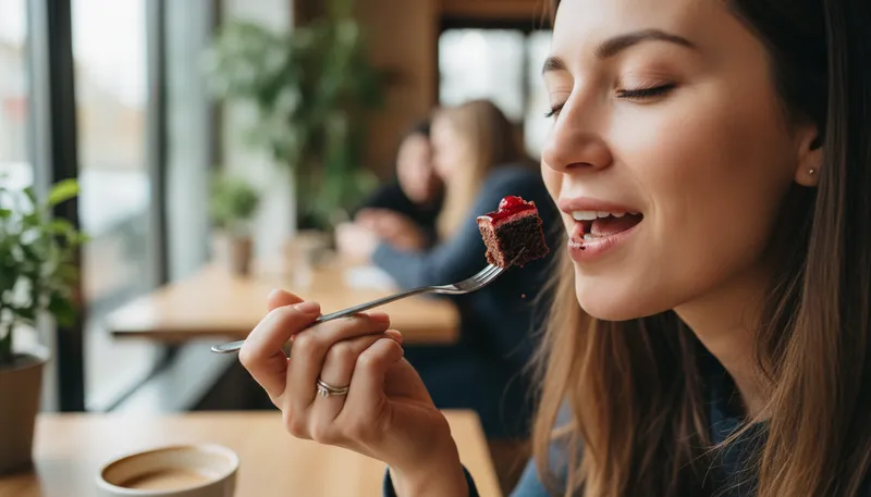 Illustration of sweet: having a pleasant taste like sugar or honey