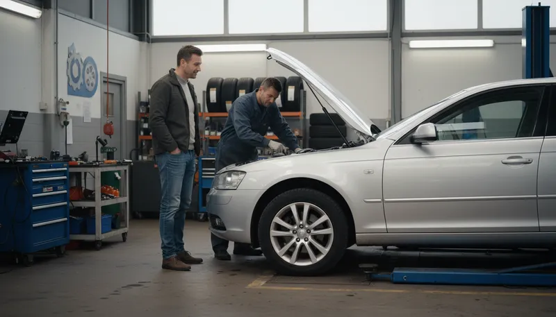 Illustration of mot: Ministry of Transport test in the UK
