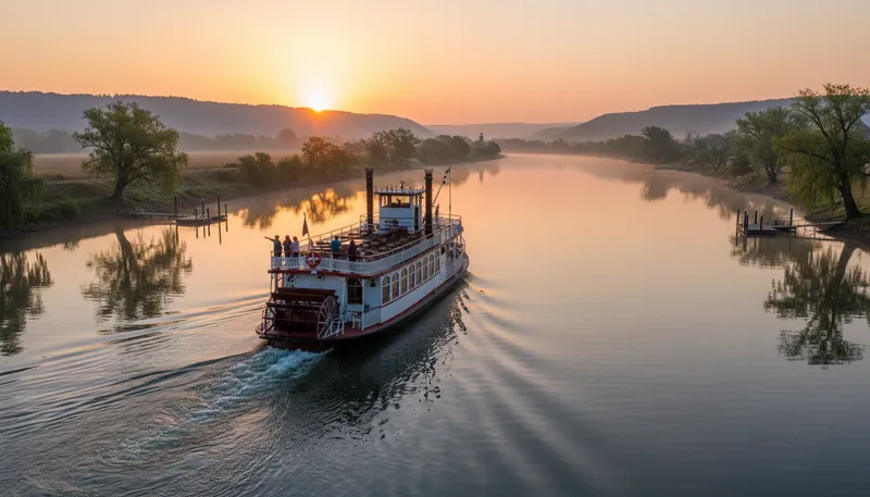 Illustration of steamer: a boat powered by steam, often for travel