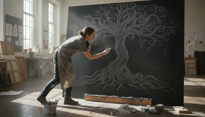 Illustration of outline: to draw the outer edge of something