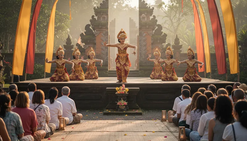 Illustration of balinese: Related to the culture of Bali, Indonesia.