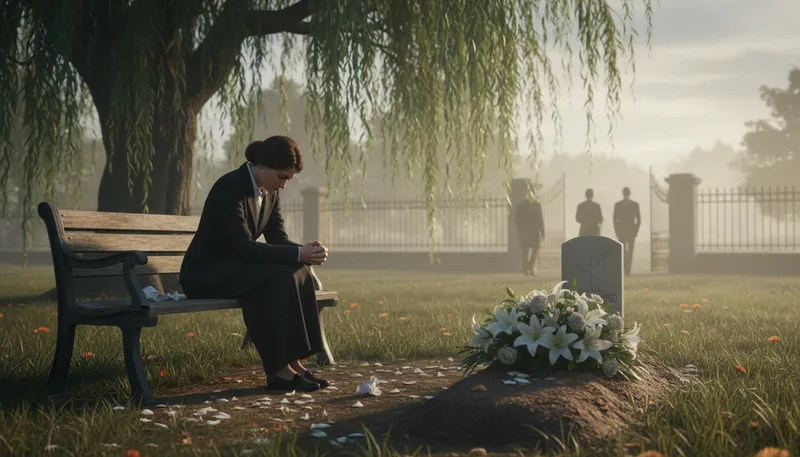 Illustration of loss: the death of someone