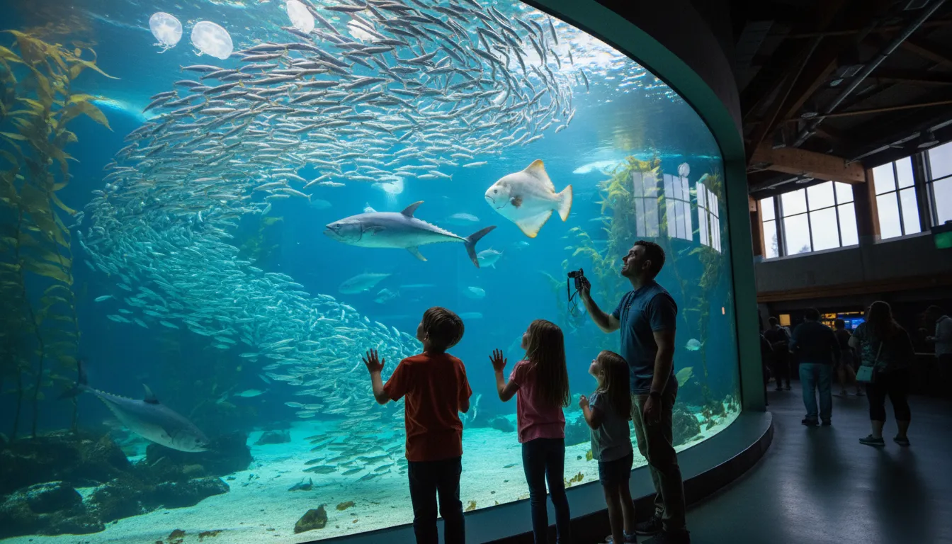 Monterey-এর ইলাস্ট্রেশন: A coastal city in California.