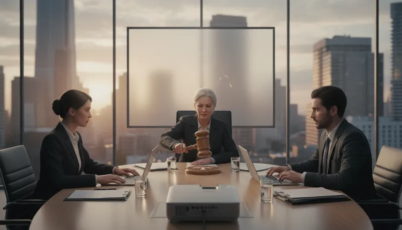 Illustration of powers that be: those in control or authority