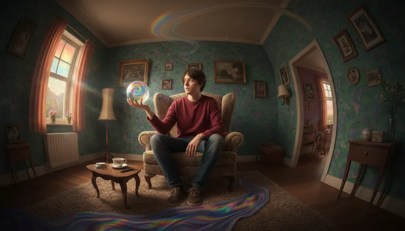 Illustration of thc: The main psychoactive component of cannabis.