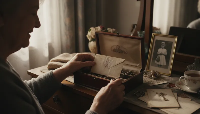 Illustration of still got one's communion money: To have money saved for a special occasion.