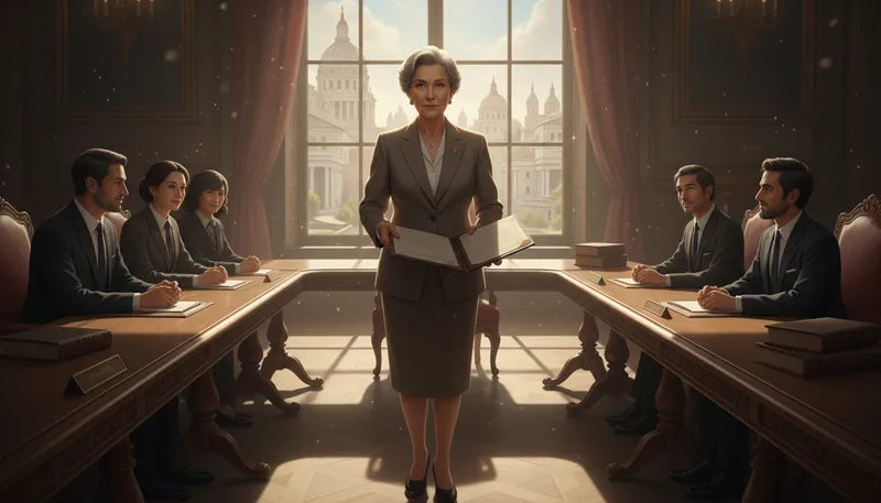 Illustration of plenipotentiary: A person with full power to act on behalf.