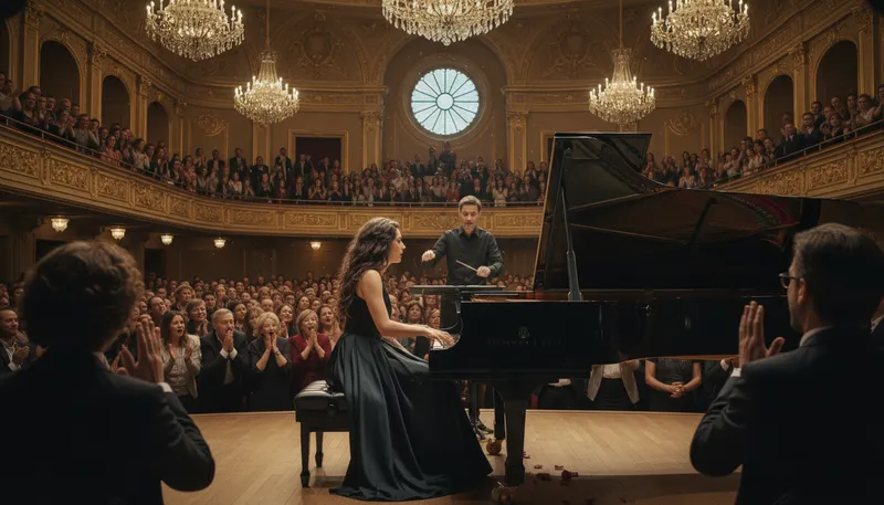 Illustration of virtuosity: Great skill in a particular artistic field.
