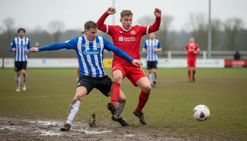 Illustration of play the man and not the ball: Focus on attacking the opponent, not the game.