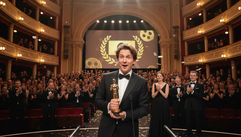Illustration of oskar: A name often associated with the Academy Awards.