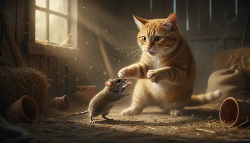 Illustration of fight for one's life: Struggle desperately to survive.