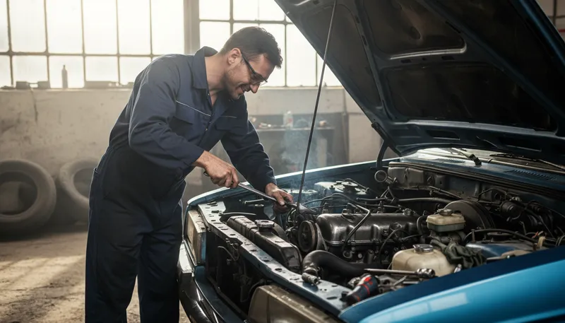 Illustration of mechanic: related to machinery or mechanics