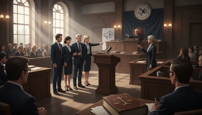 Illustration of aclu: American Civil Liberties Union, a legal organization.