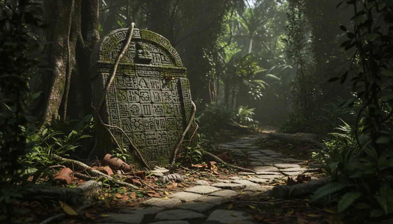 Ilustrasi lost to time: Forgotten or no longer remembered.