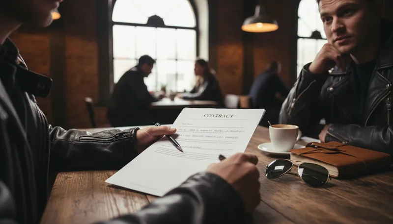 Illustration of rider: a clause added to a document or agreement