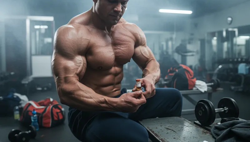 Illustration of anabolic: Relating to the building up of body tissues.