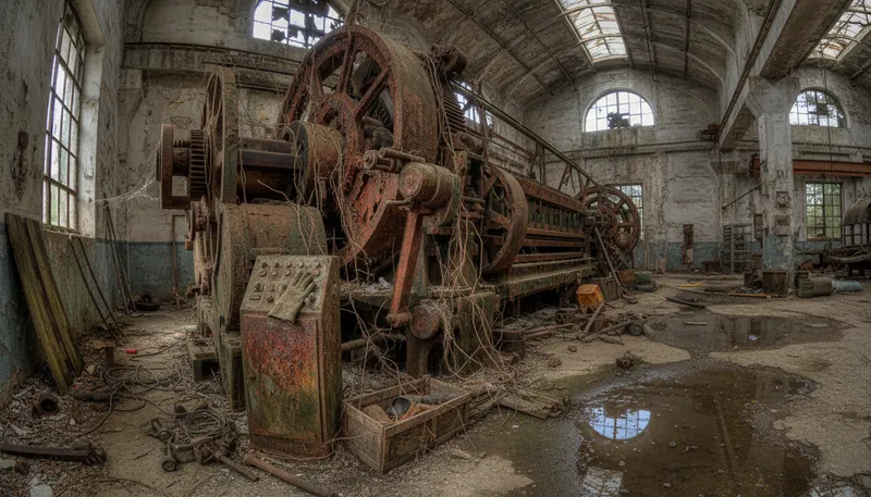 Illustration of defunct: No longer in use or functioning.