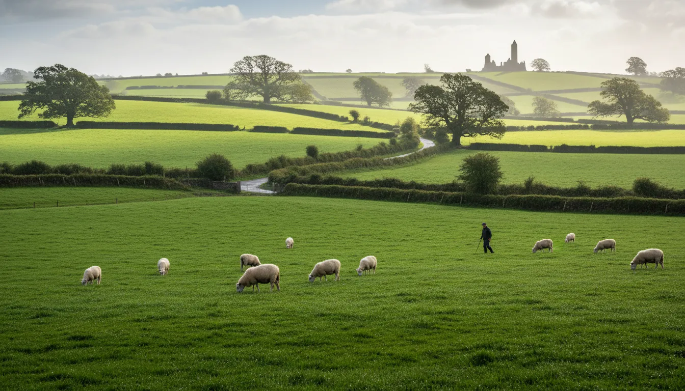 “Kildare” kelimesinin çizimi: County in Ireland with rich history.